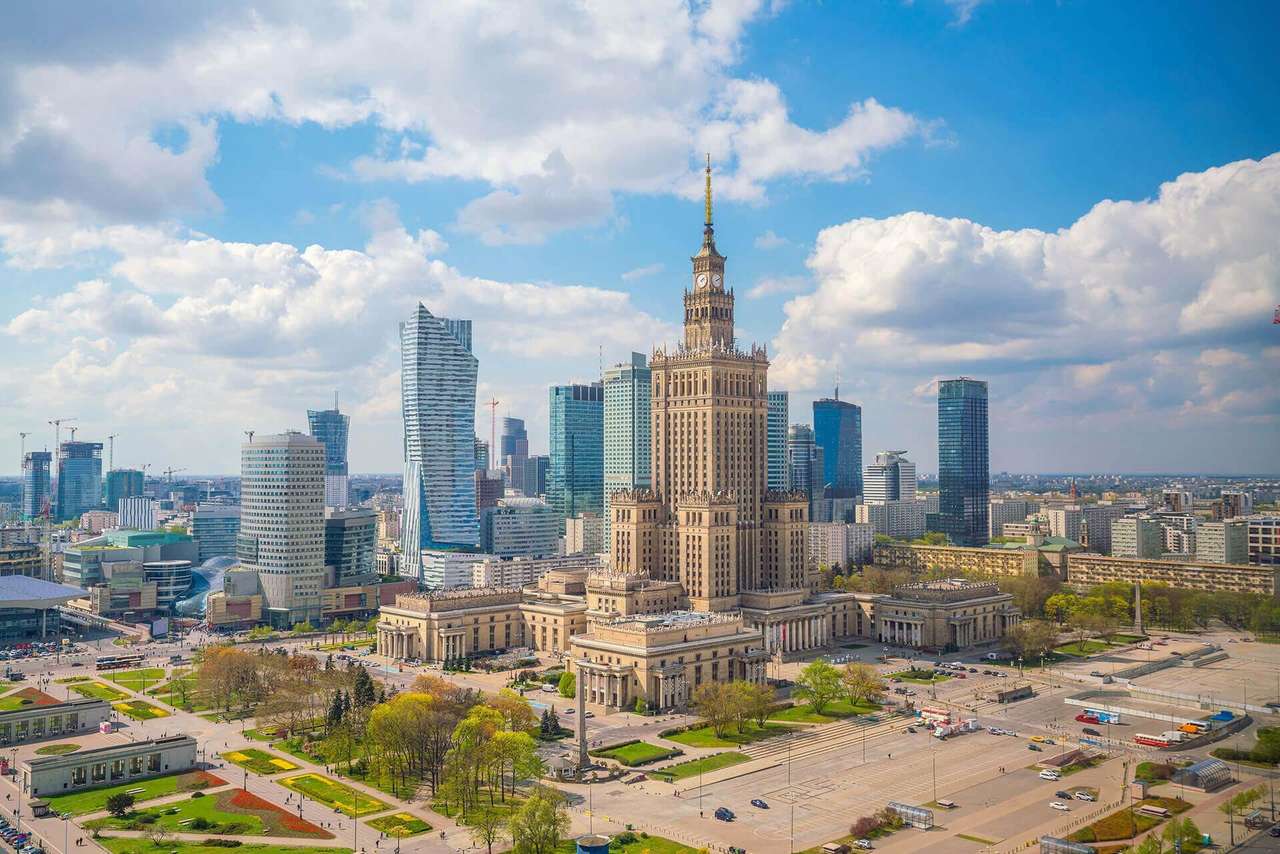 Warszawa PKiN puzzle online