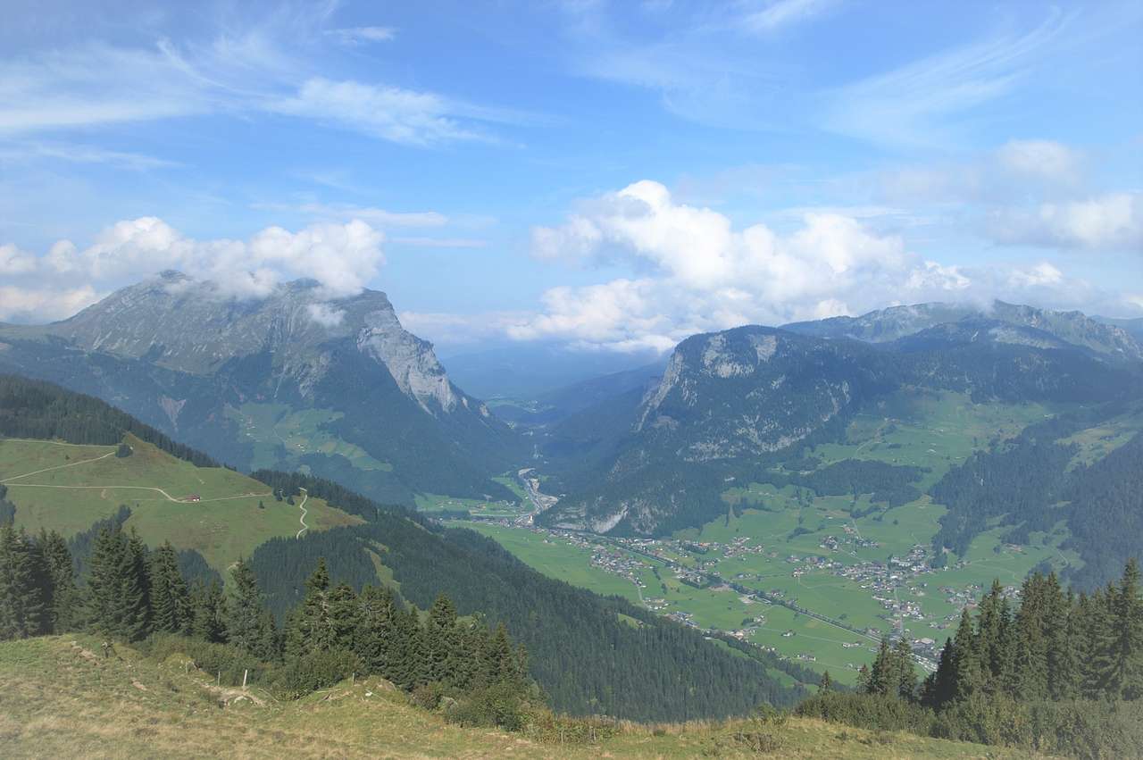 Wysokie Alpy Vorarlberg puzzle online