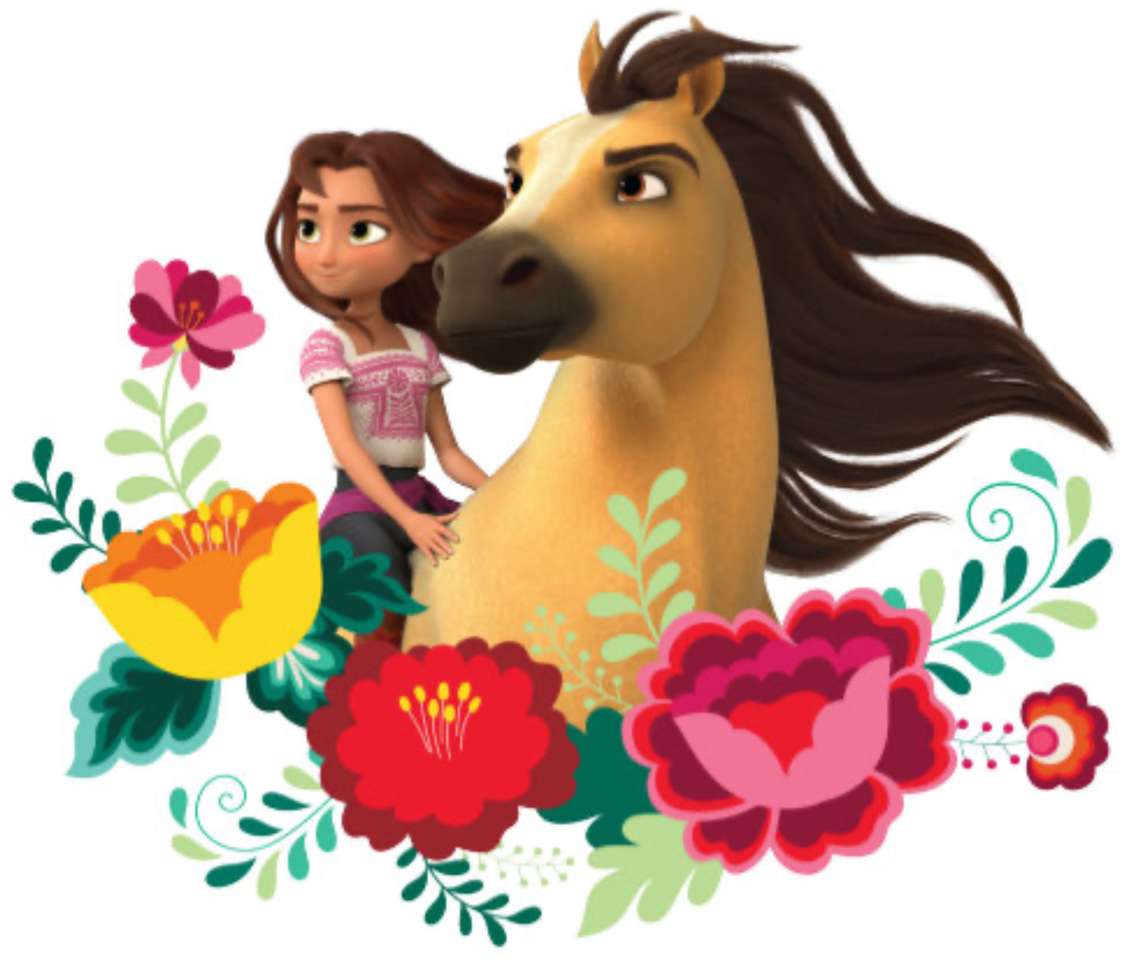 Lucky & Spirit Miradero w kwiaty puzzle online