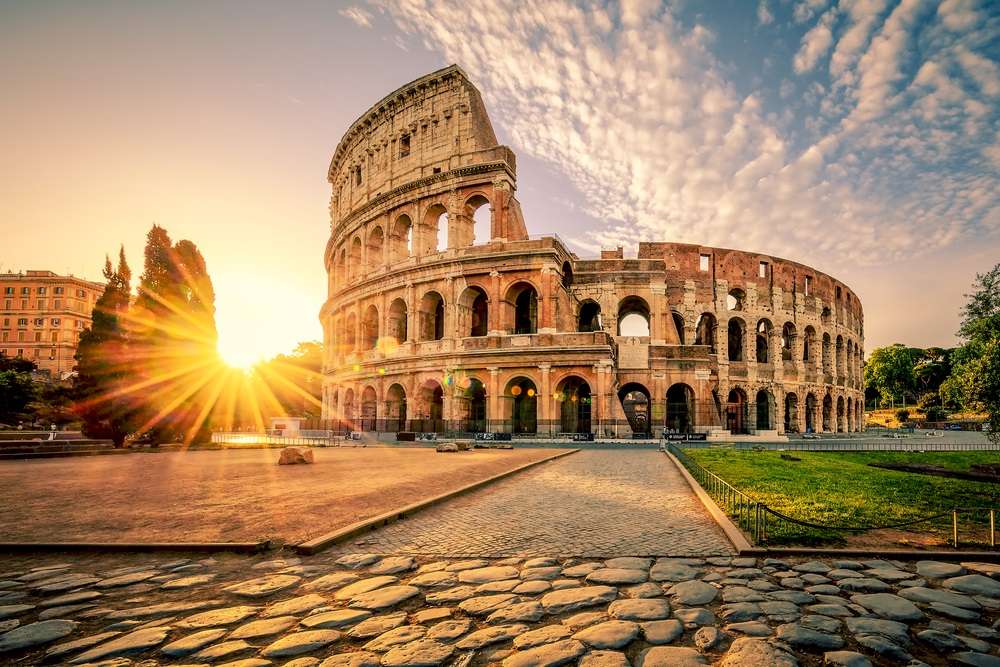 Amfiteatr Flawiuszów. Koloseum w Rzymie puzzle online