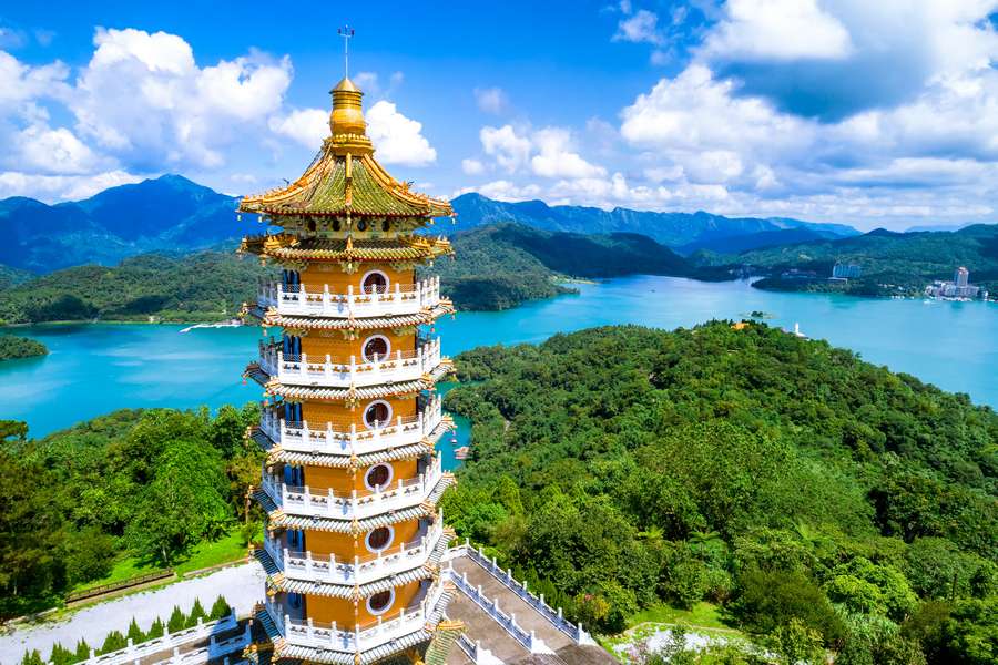 Nantou- miasto w środkowym Tajwanie puzzle online