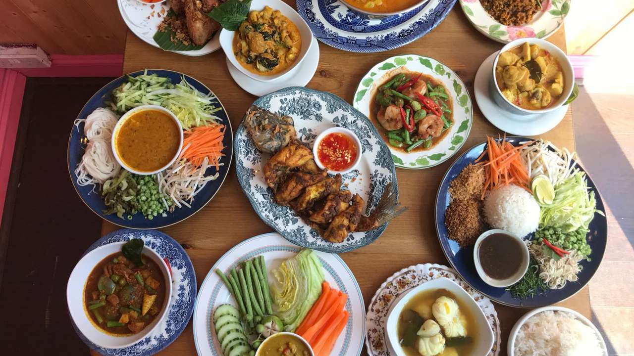 Tajskie jedzenie puzzle online