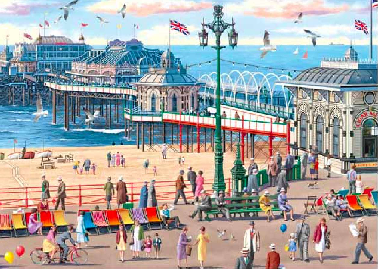 Molo w Brighton puzzle online