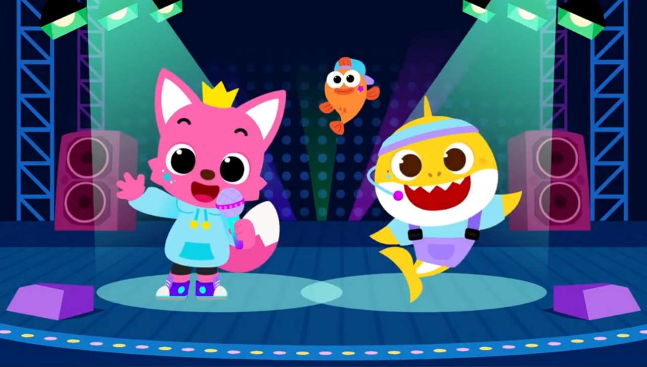 Pinkfong, Baby i William są gwiazdami pop puzzle online