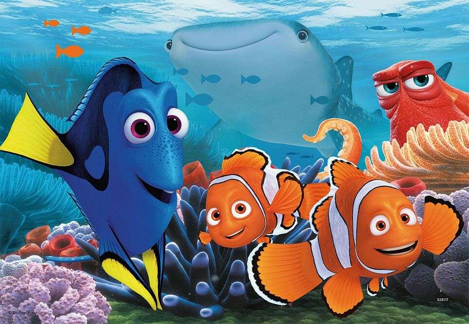 Nemo i przyjaciele puzzle online