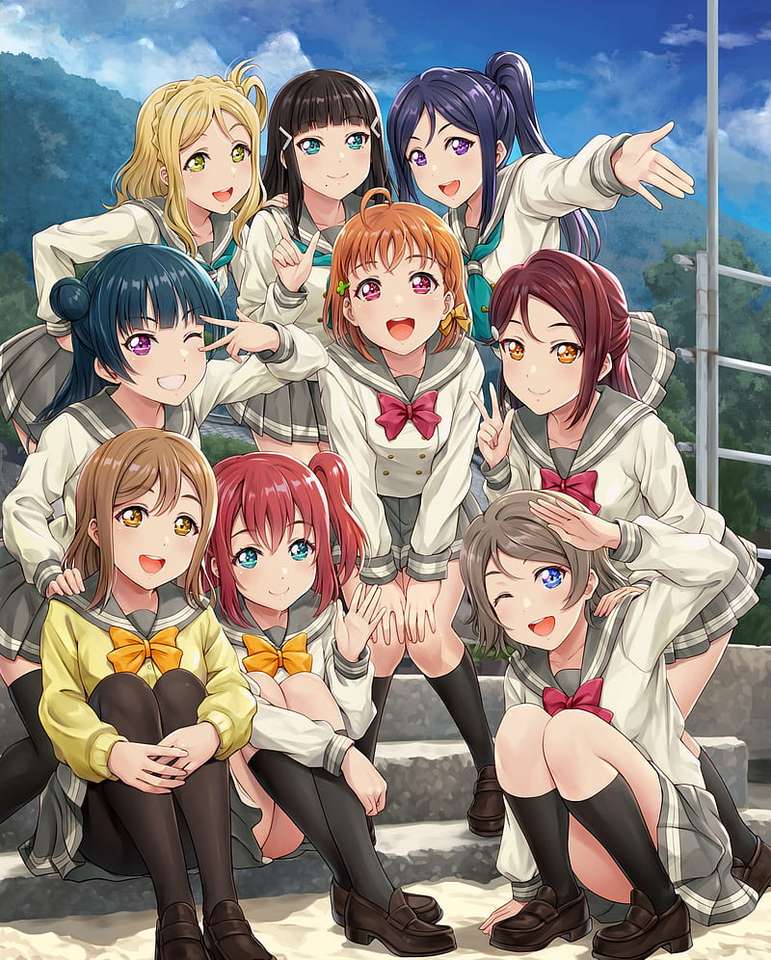 Love live sunshine characters - Puzzle Factory