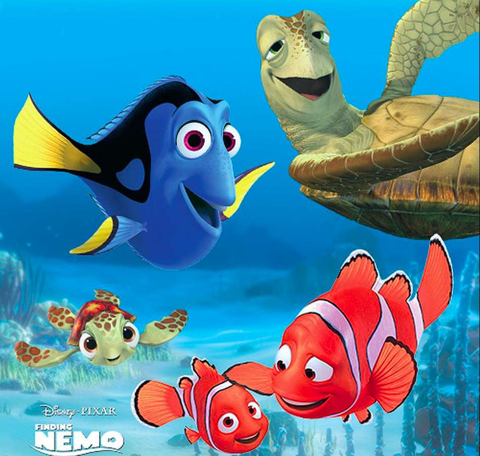 Nemo wśród przyjaciół puzzle online