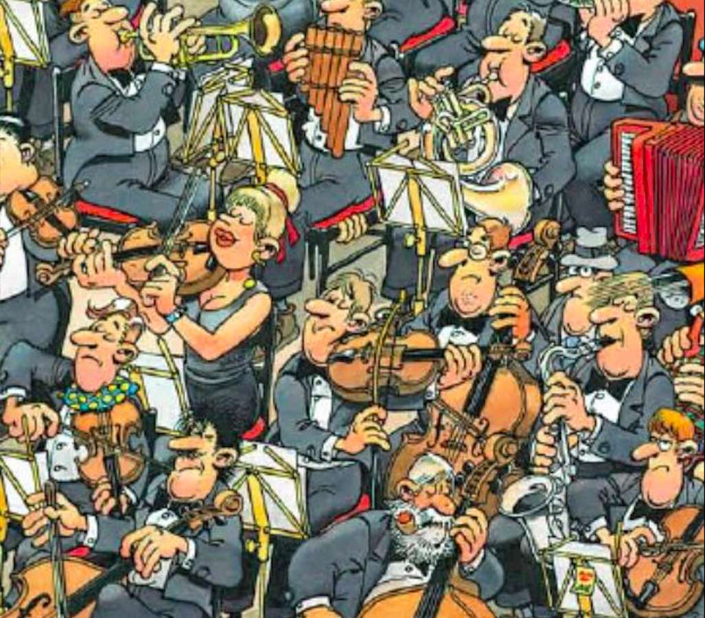 Wielka orkiestra puzzle online