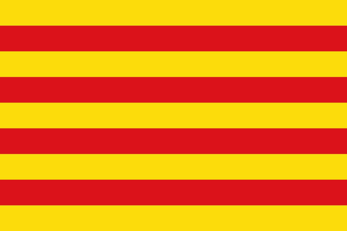 Flaga katalońska puzzle online