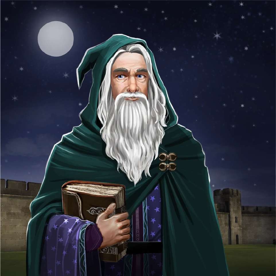 Merlin wielki czarodziej puzzle online