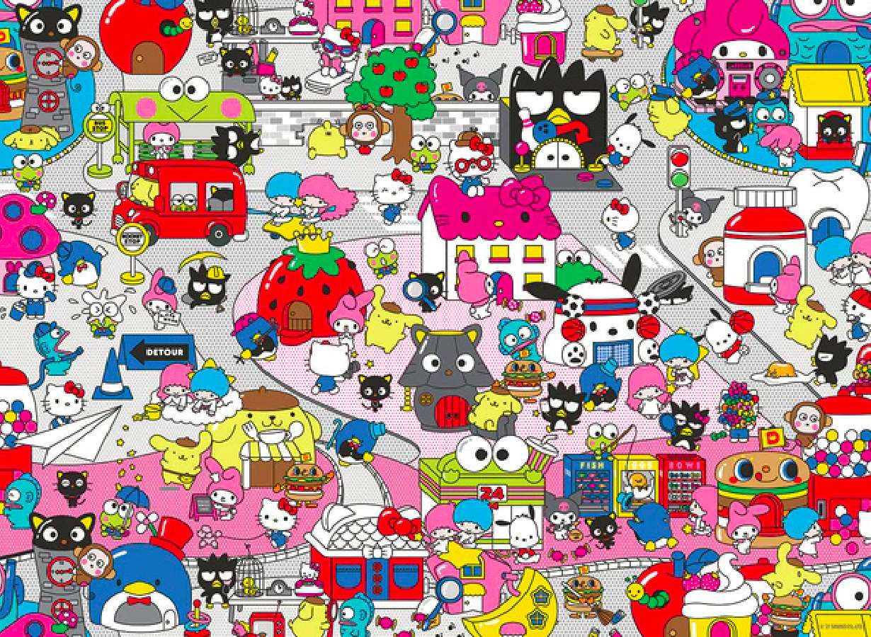 Hello Kitty puzzle online