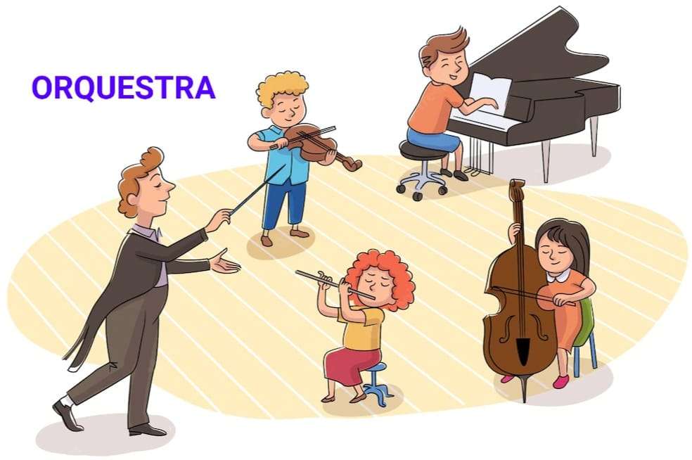 Orkiestra puzzle online