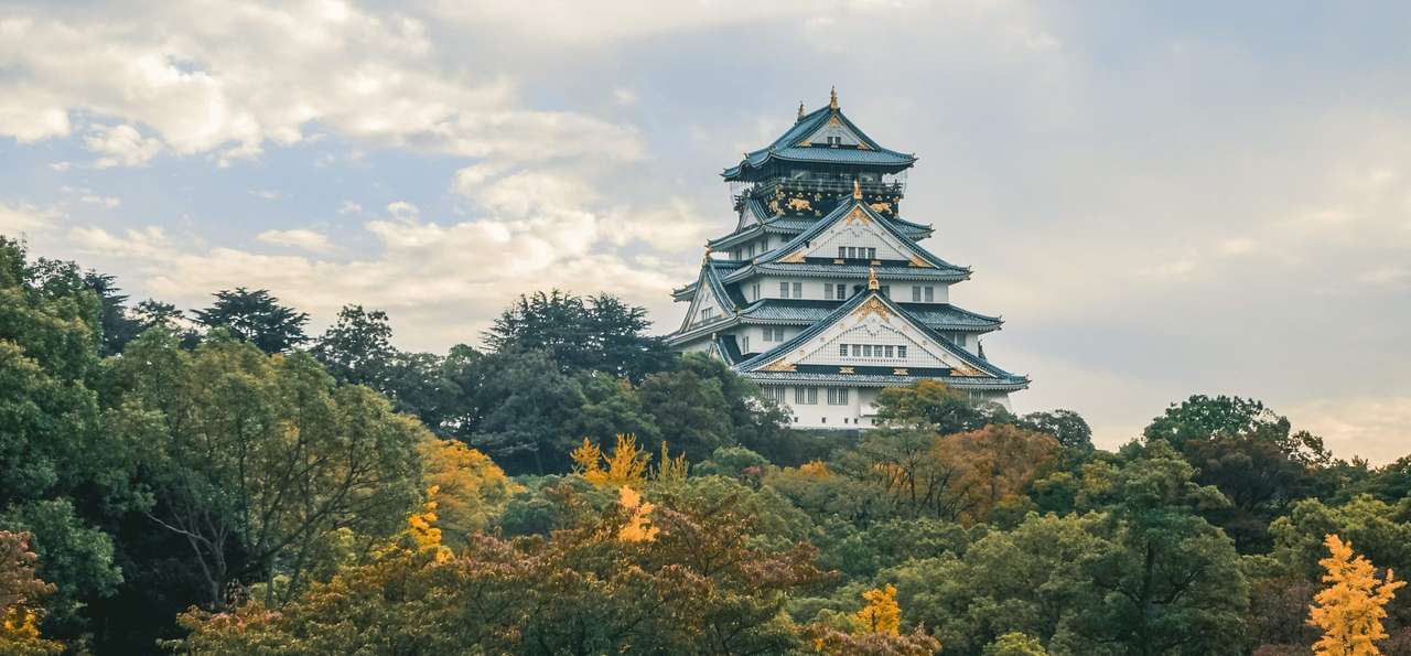 Zamek w Osace puzzle online