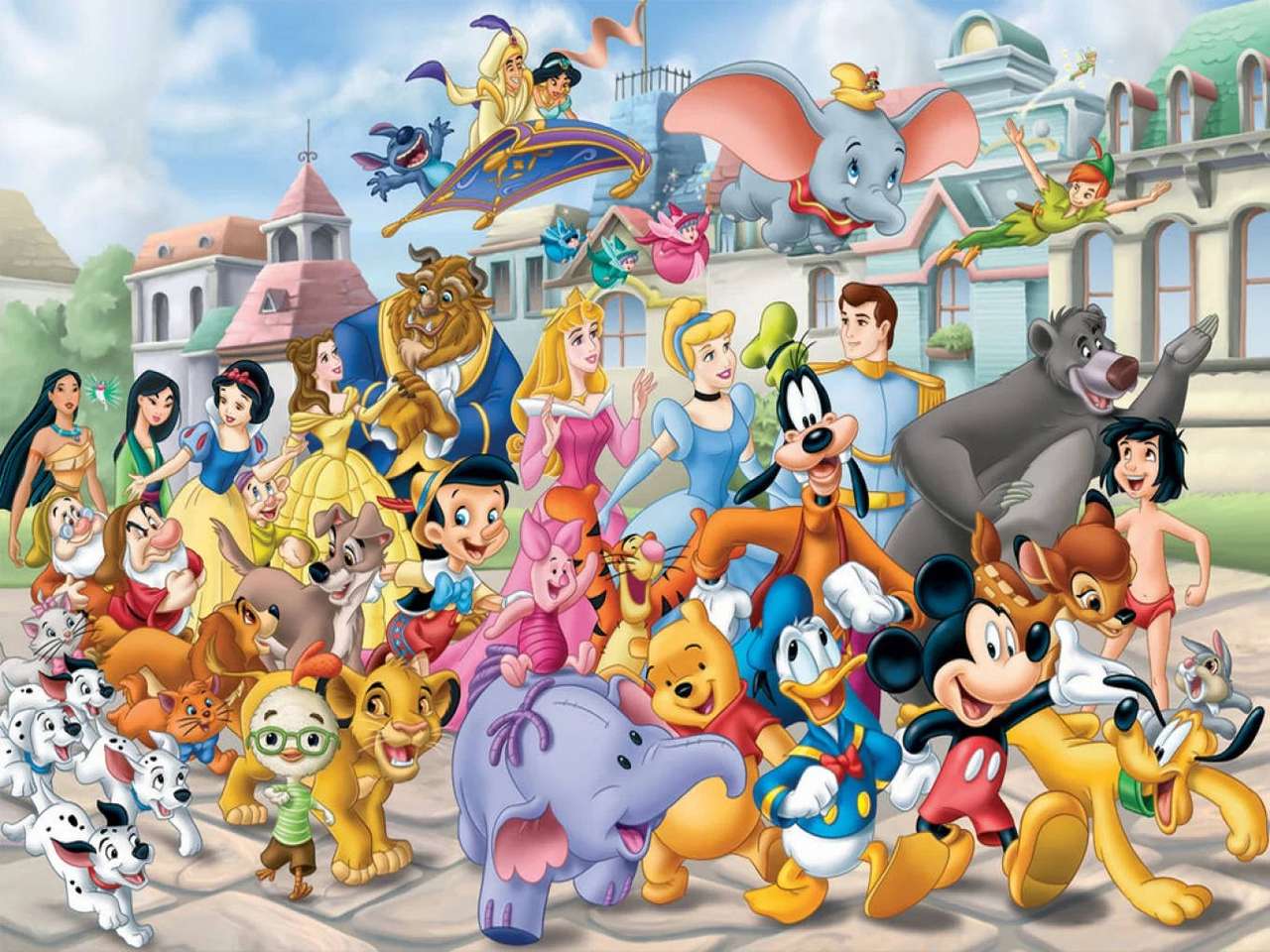 Disney ponownie puzzle online