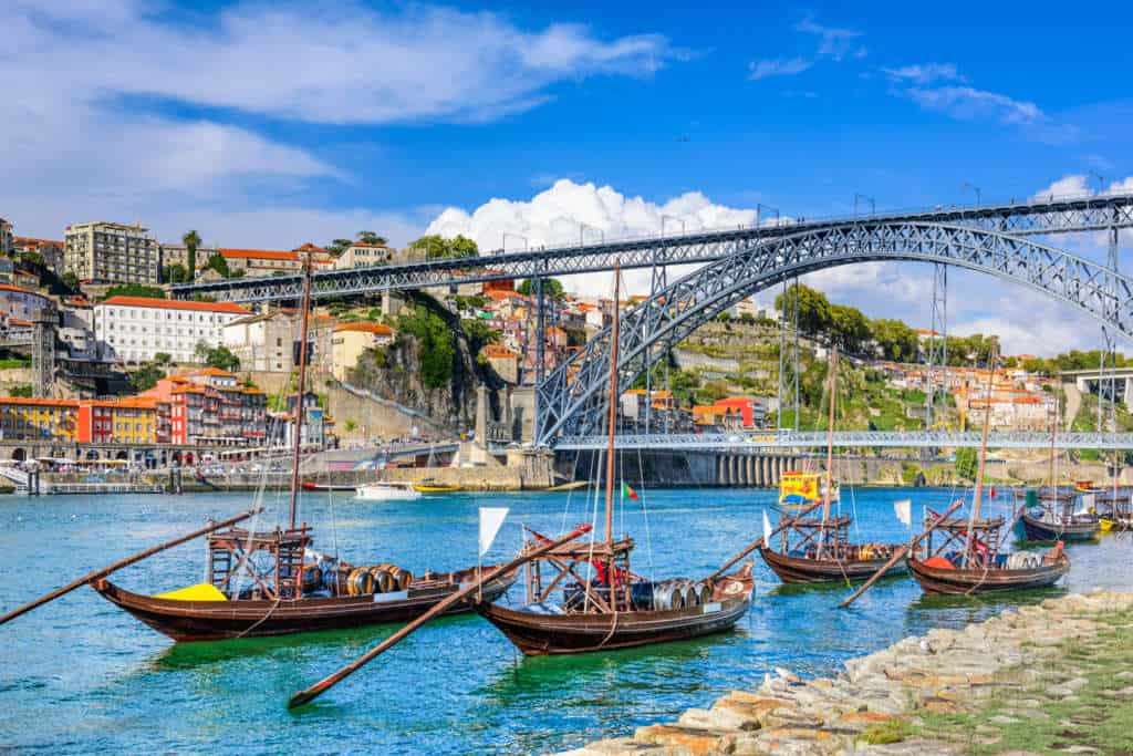 Most Ludwika I w Porto puzzle online