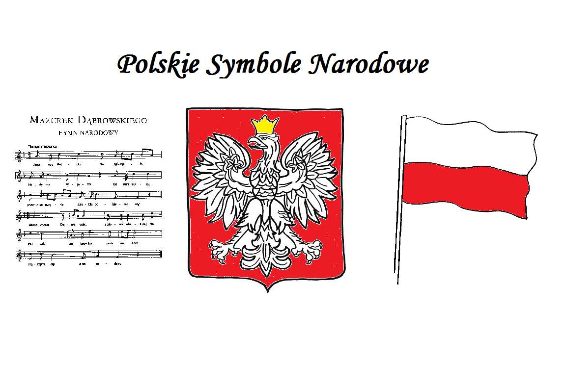 symbole narodowe puzzle online