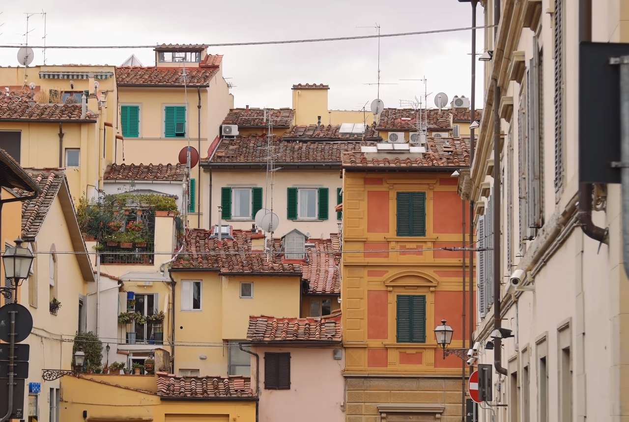 Spojrzenie na Florencję puzzle online