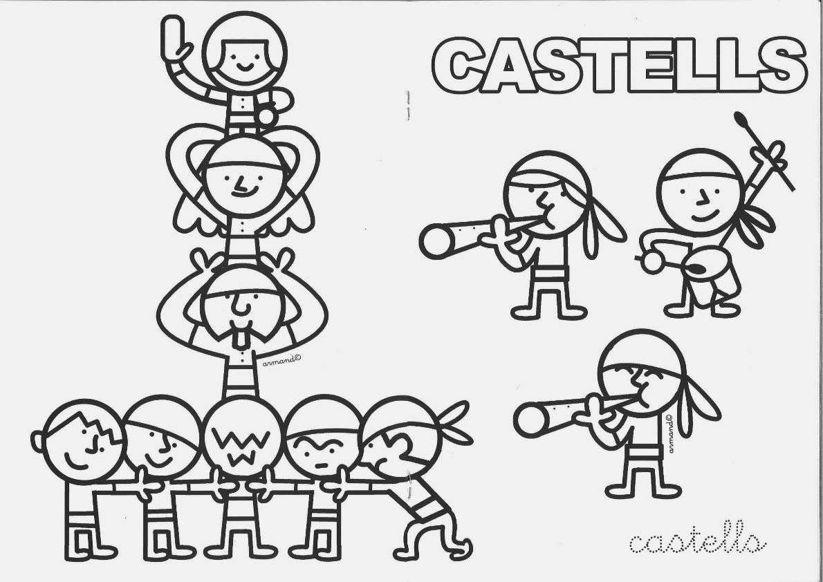 Castellers puzzle online