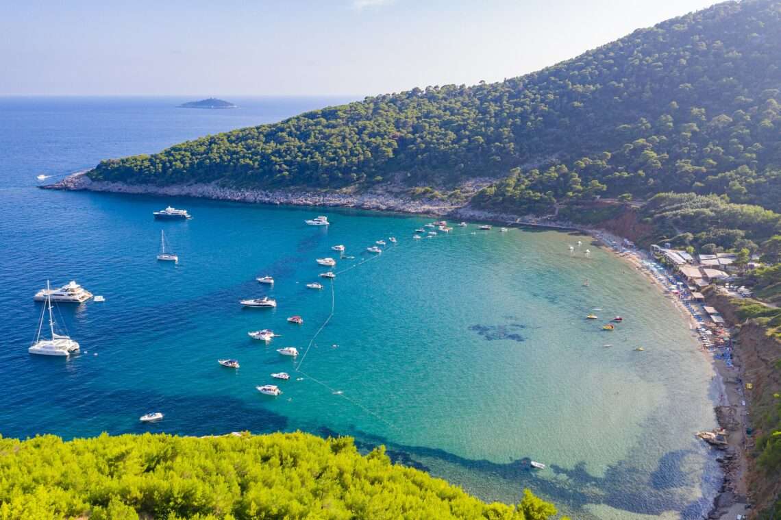 Dzikie plaże w Chorwacji puzzle online