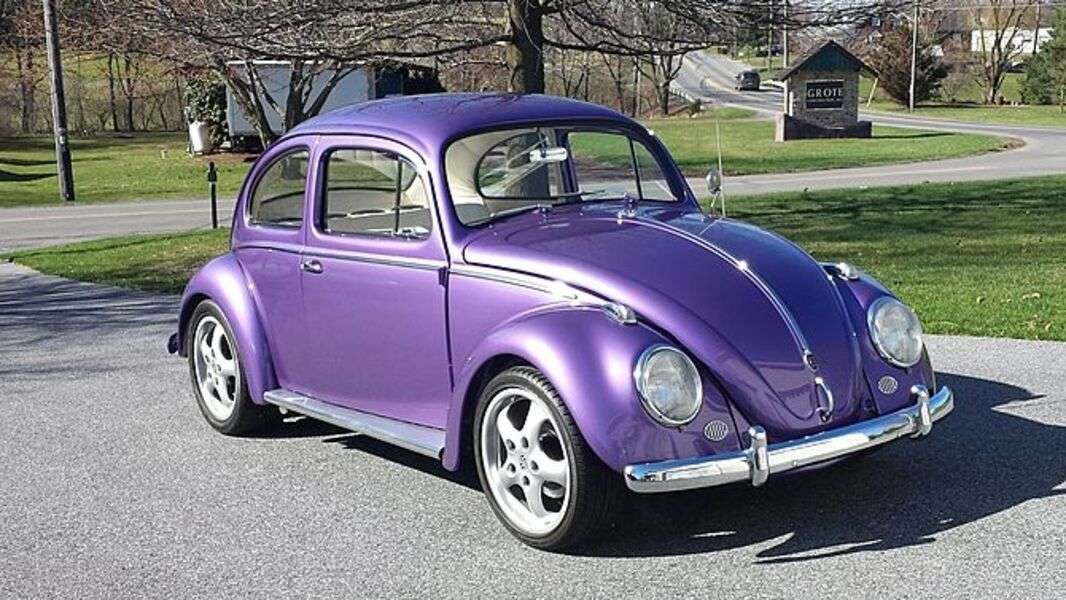 Samochód Volkswagen Beetle Rok 1959 #8 puzzle online