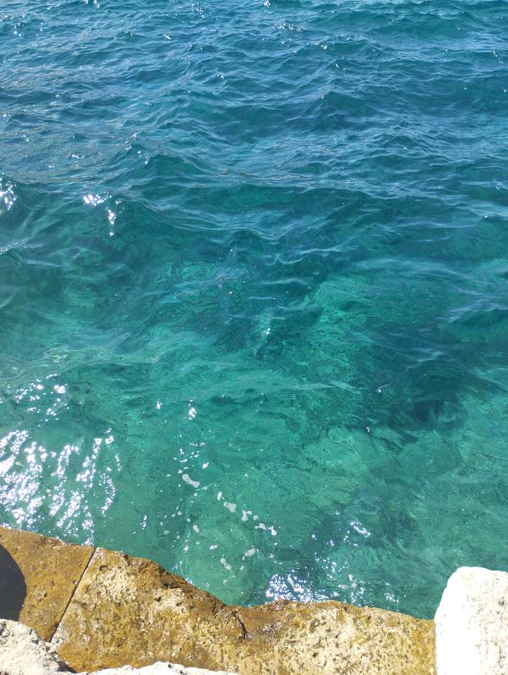 Morze, Korcula, Chorwacja puzzle online