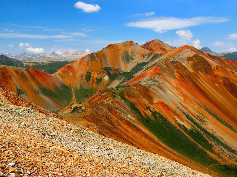 Kolorado-San Juans, - Czerwone góry puzzle online