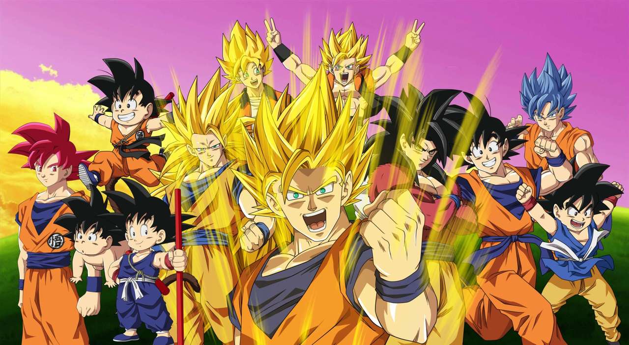 Dragon Ball Z puzzle online