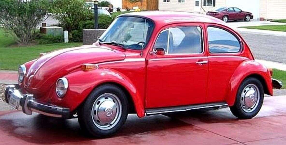 Samochód Volkswagen Beetle Rok 1974 #11 puzzle online