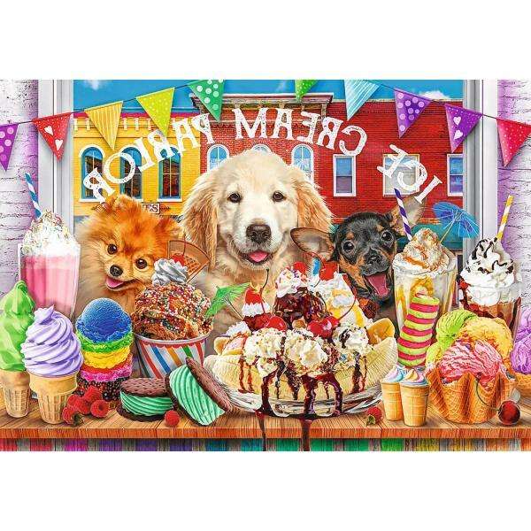 Psy w lodziarni #217 puzzle online