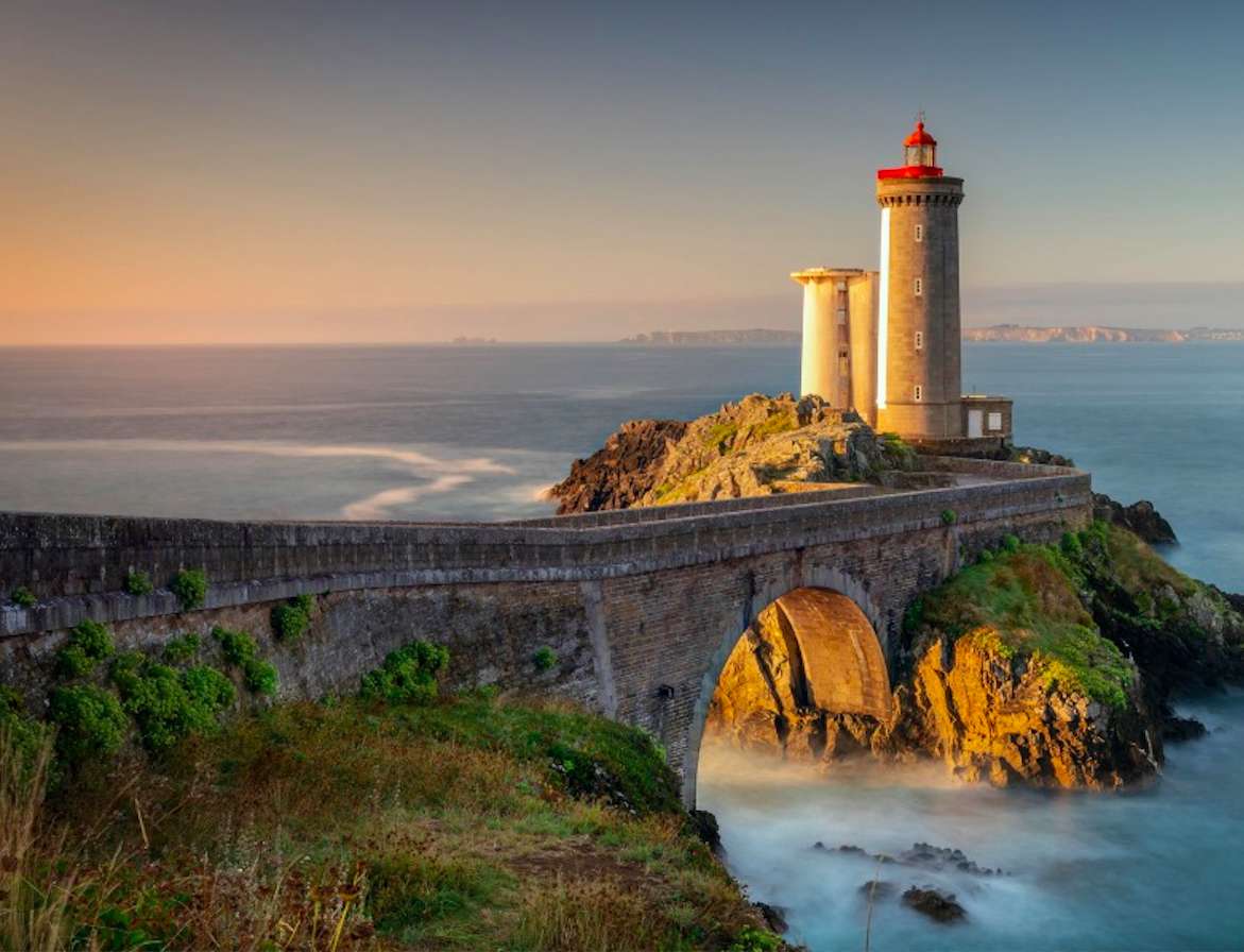 Francja-Bretania- Latarnia morska Petit Minou puzzle online