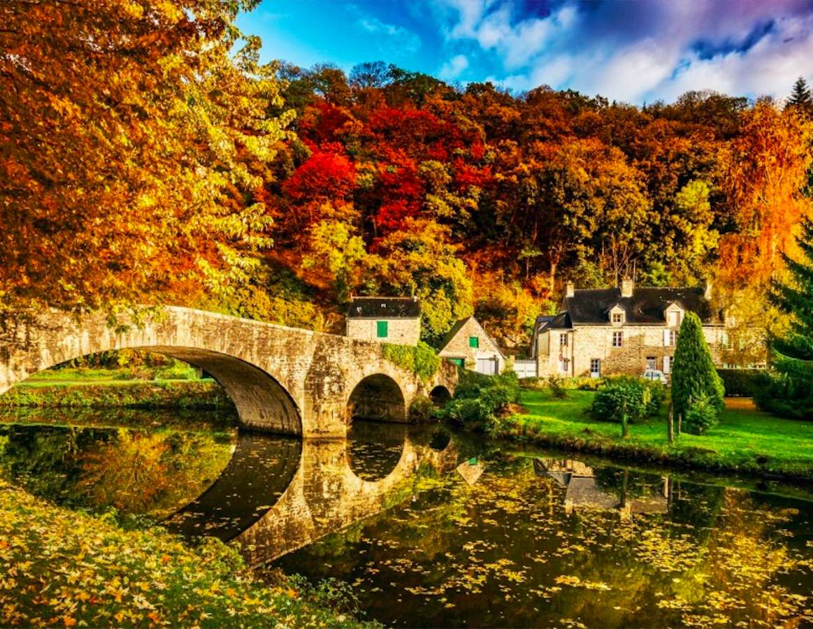 Anglia-Jesienny most puzzle online