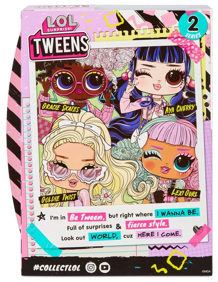 Lol Surprise Tweens Seria 2 puzzle online