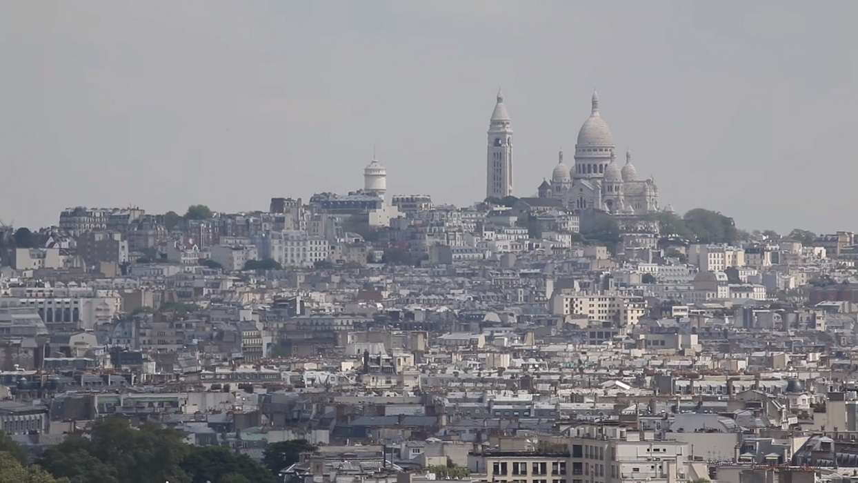 Panorama Paryża puzzle online