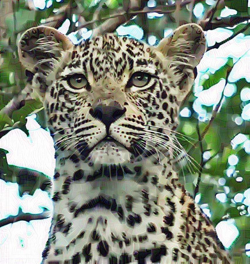Leopard- gatunek ssaka z podrodziny panter puzzle online