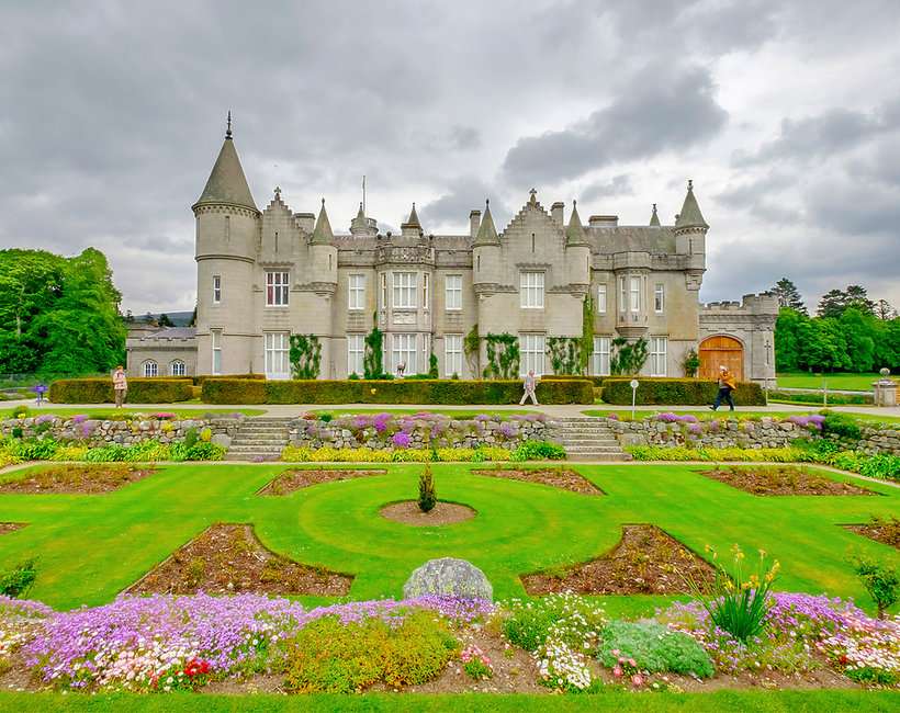 Zamek Balmoral – posiadłość w Szkocji puzzle online