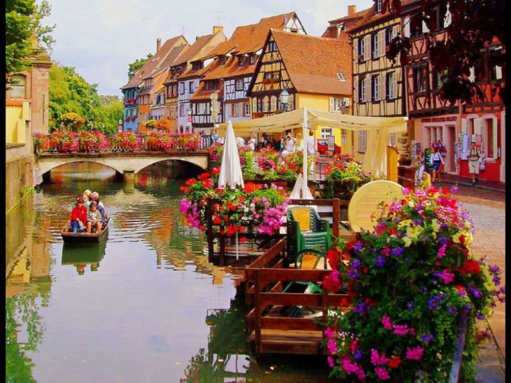 Colmar- miejscowość we Francji puzzle online