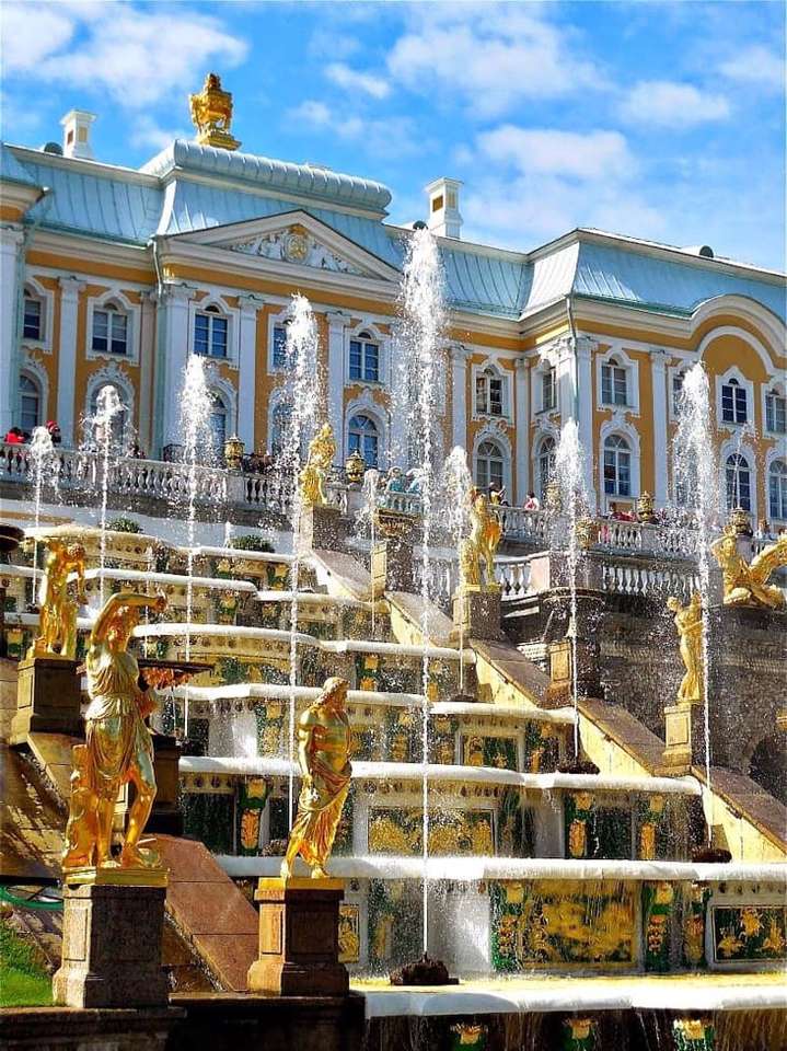 Pałac Peterhof puzzle online