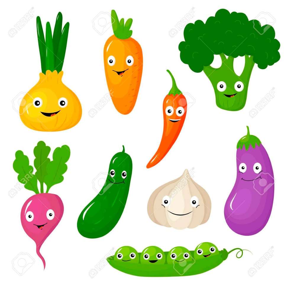 1 warzywa puzzle online