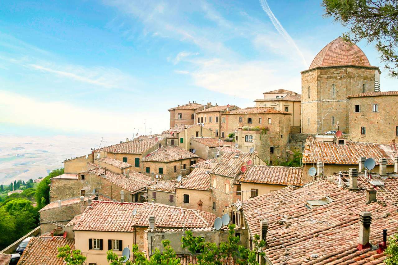 Wieś Toskania, Włochy puzzle online