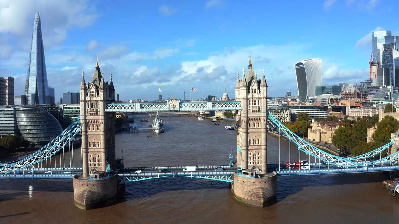 Podróżowanie po Londynie puzzle online