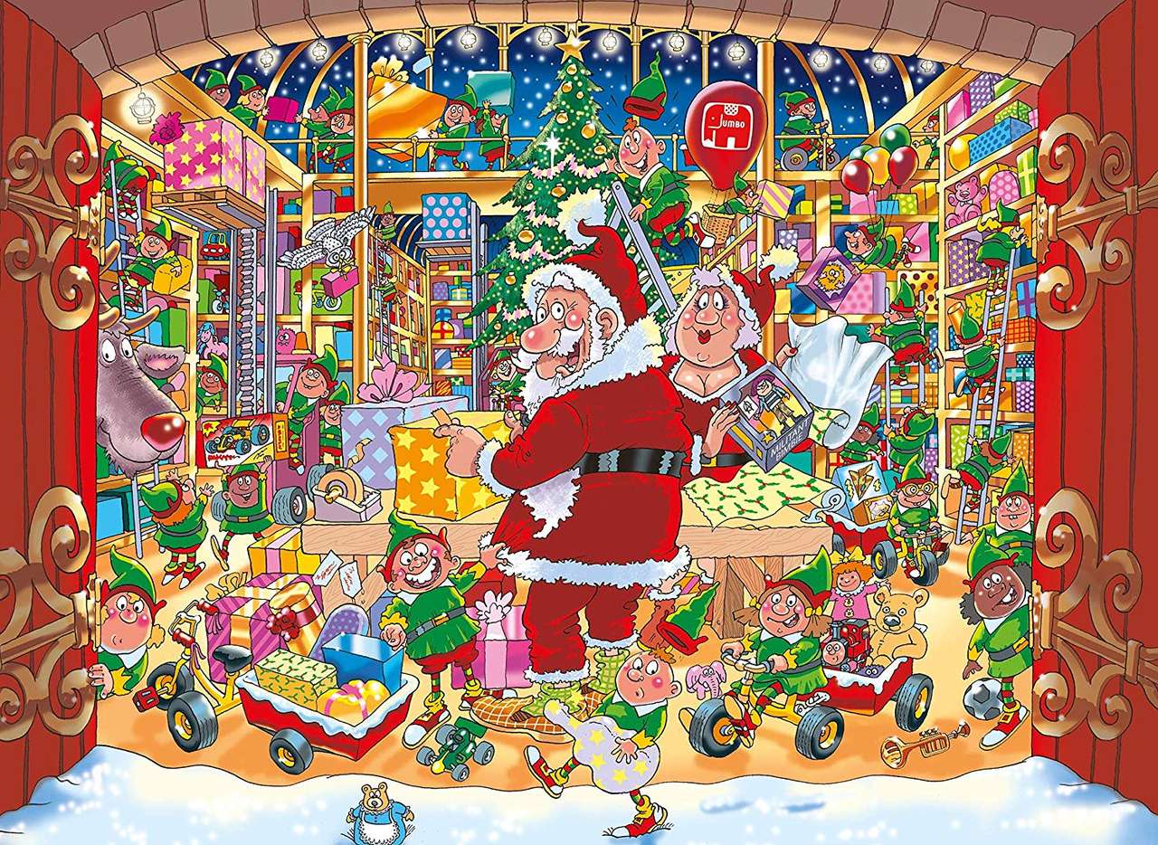Fabryka Świętego Mikołaja puzzle online