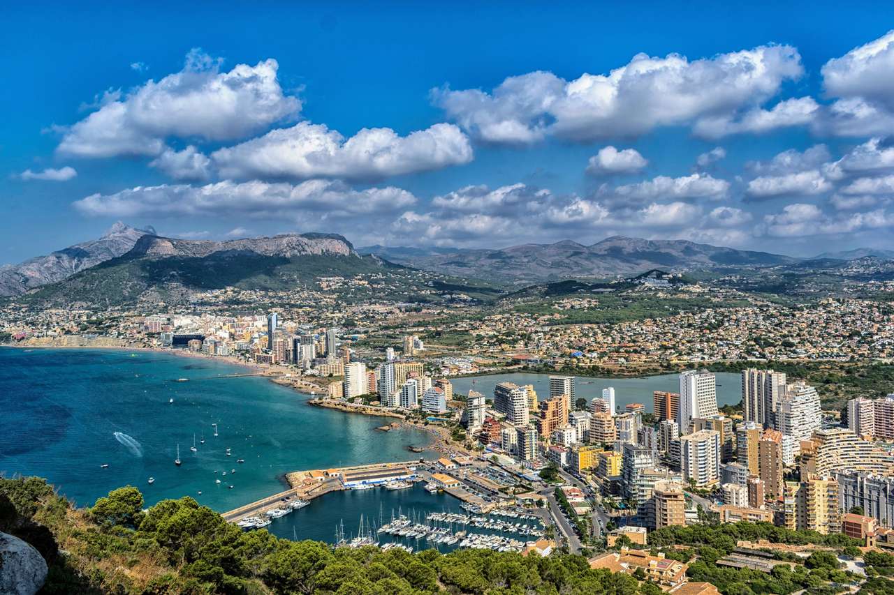Alicante miasto portowe hiszpania puzzle online