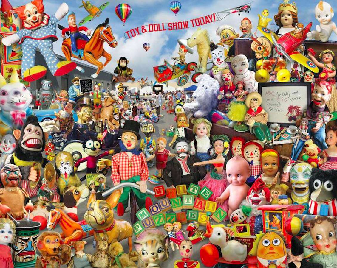 Zabawki z dzieciństwa puzzle online