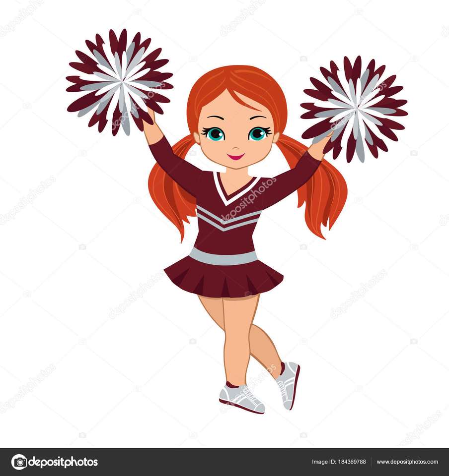 Cheerleaderka Puzzle 1 puzzle online