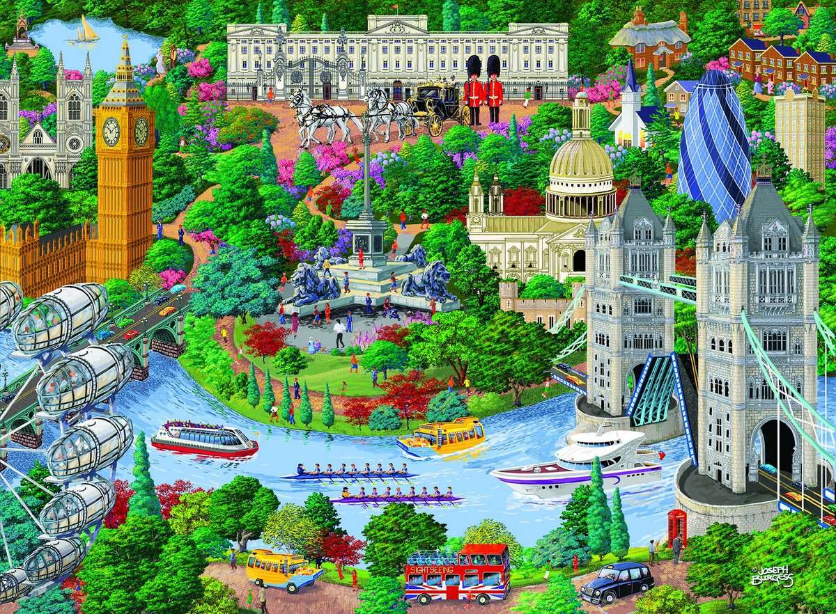 Zabytki Londynu puzzle online