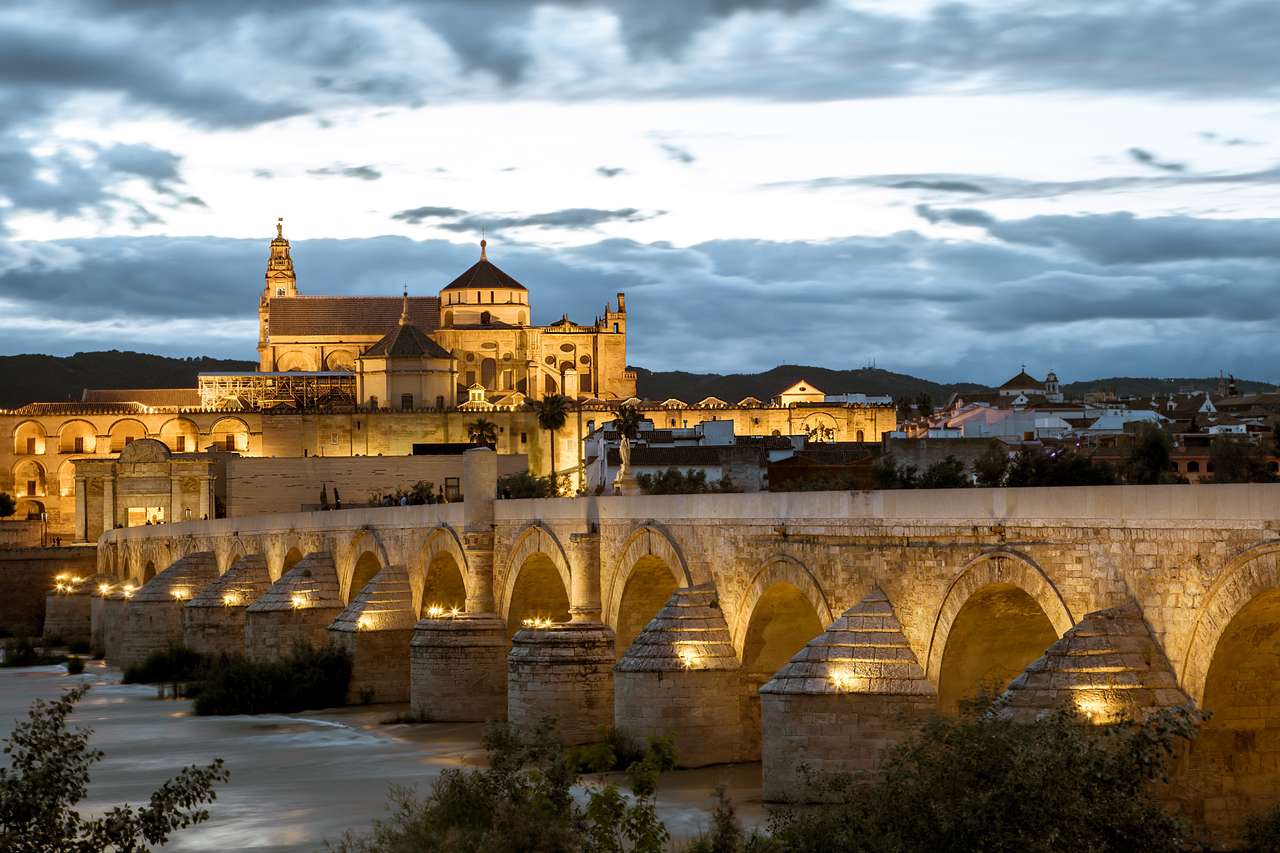 Rzymski most w Kordobie, Hiszpania puzzle online