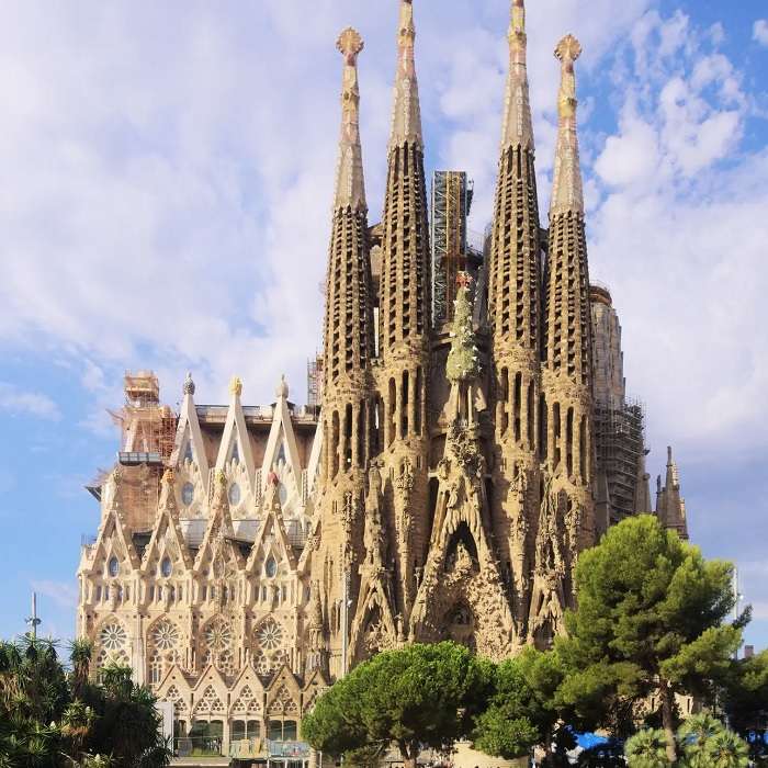 Katedra w Barcelonie puzzle online
