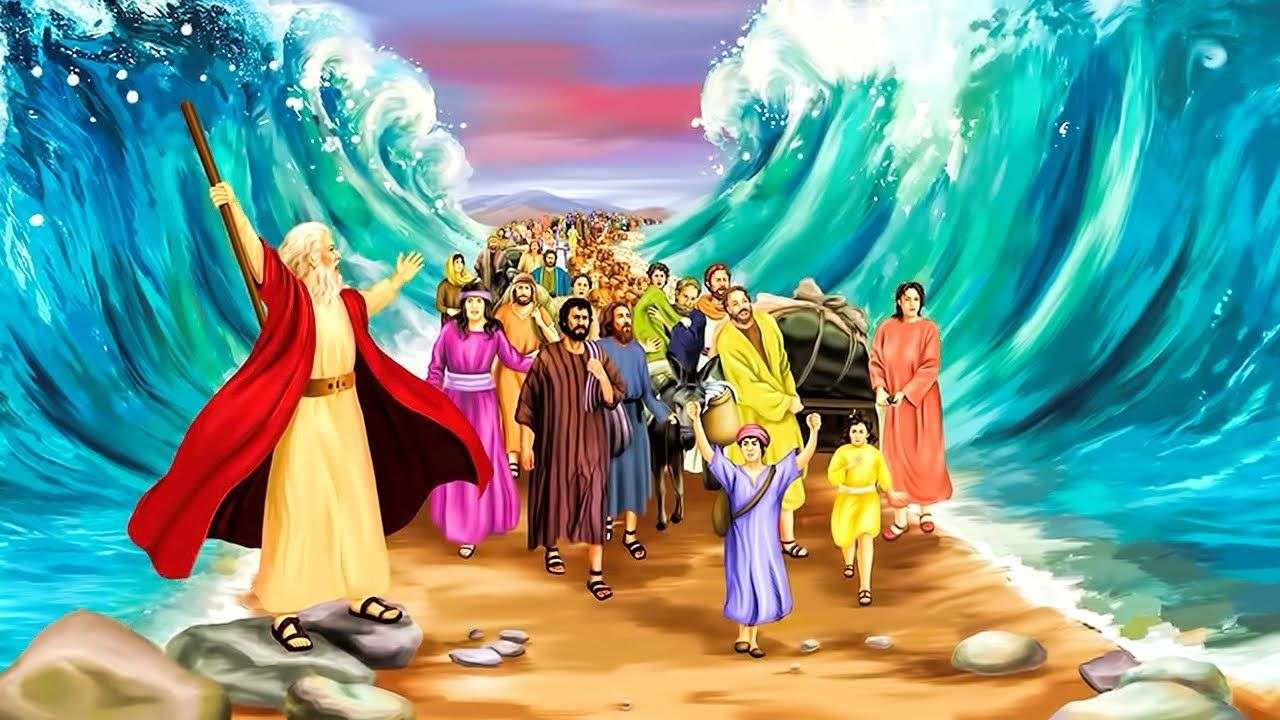 Mojżesz i 10 przykazań puzzle online