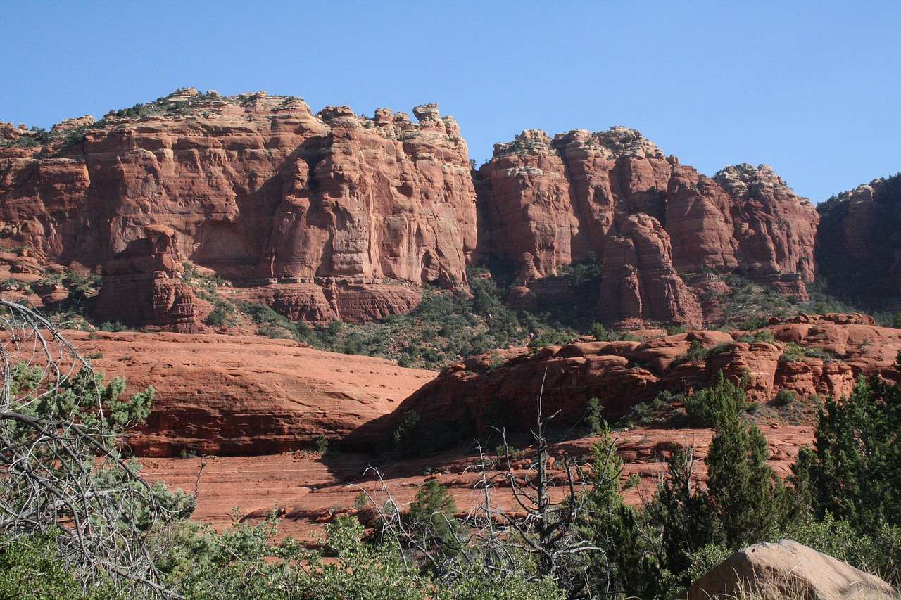 Formacja skalna Arizona Sedona Red Rocks puzzle online