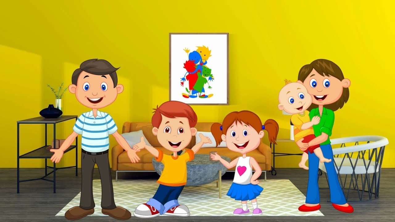 Familia fericita puzzle online